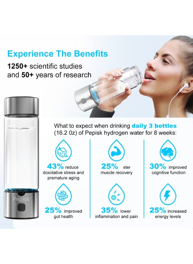 Pepisk 2025 New Hydrogen Water Generator Bottles - Image 3